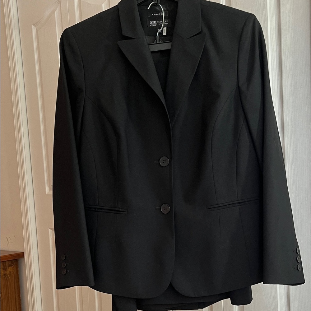 Jones New York Classic Black Women's Skirt Suit